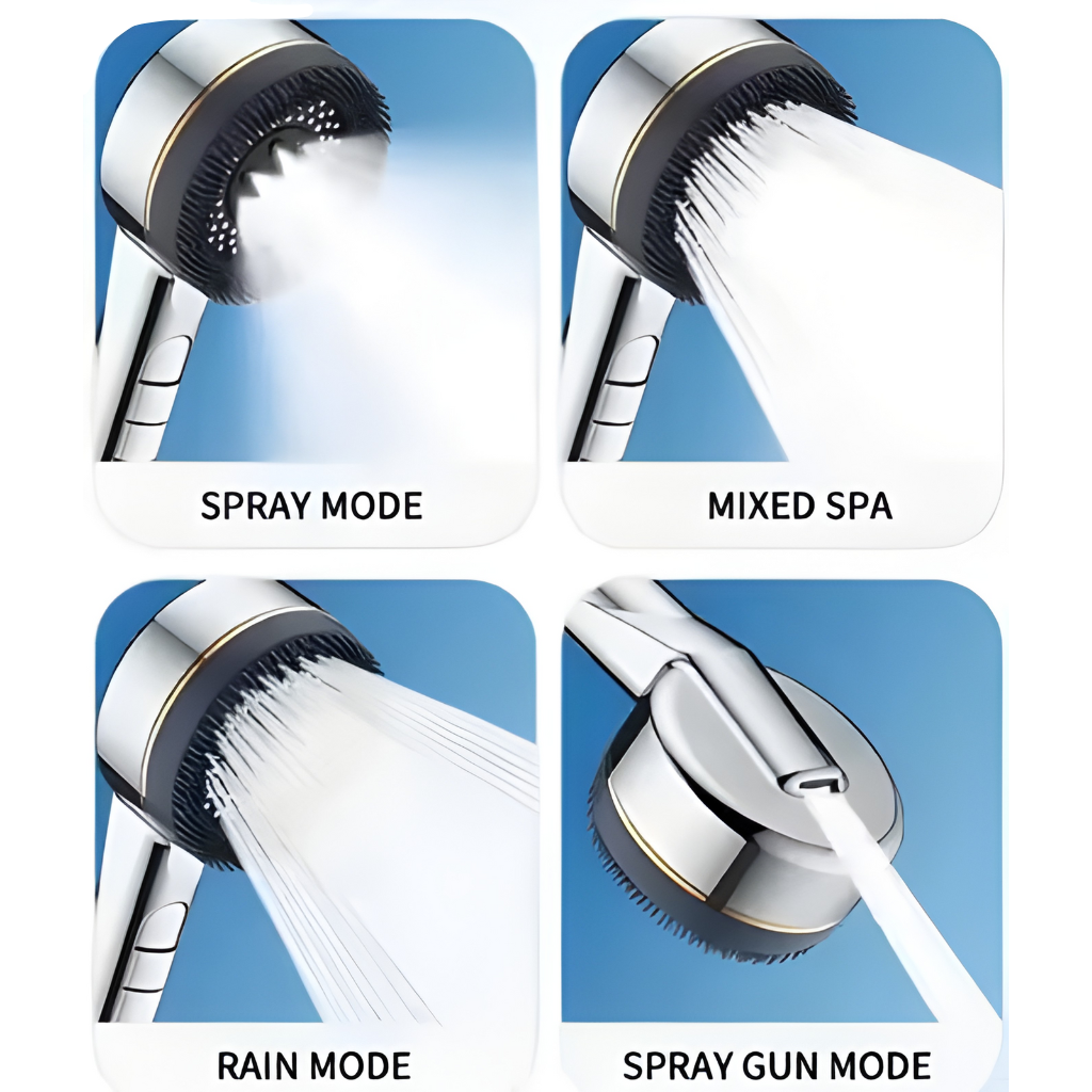 Filtered Shower Head - 4 Modes